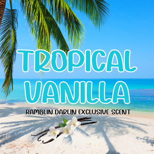 Tropical Vanilla Scented Beads 8 ounces