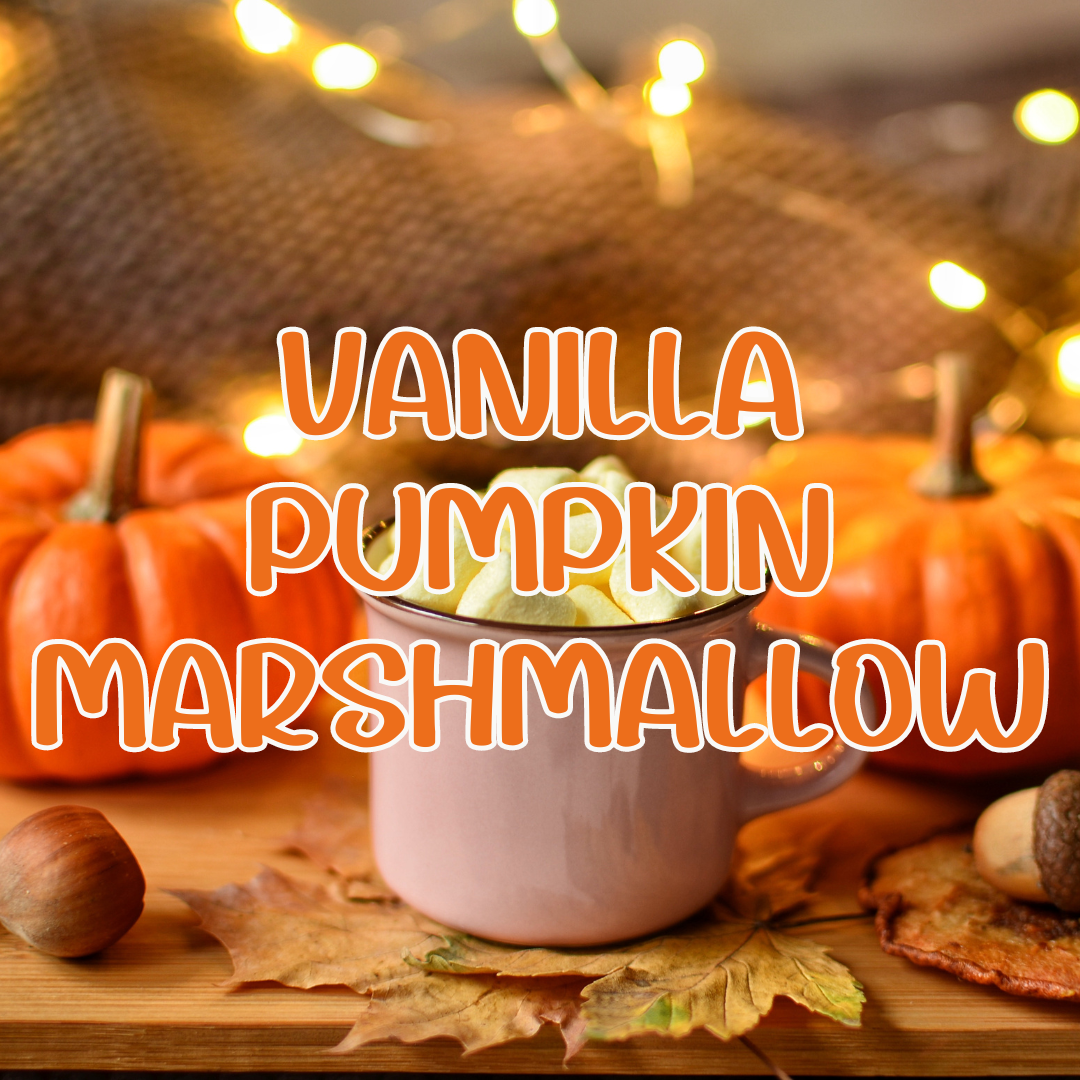 Vanilla Pumpkin Marshmallow Scented Beads 8 ounces