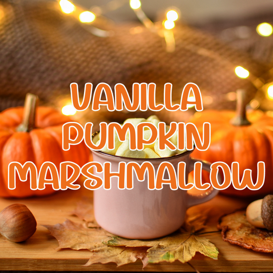 Vanilla Pumpkin Marshmallow Scented Beads 8 ounces