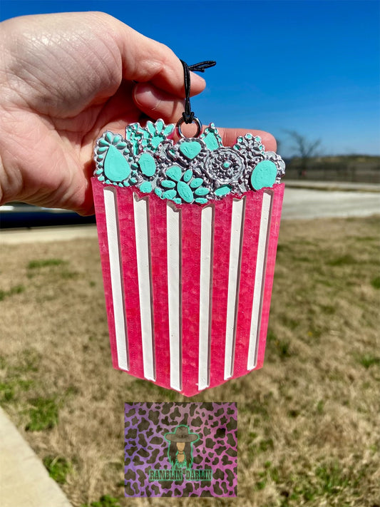 Popcorn Bucket of Turquoise Mold ©️