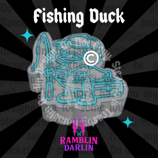 Fishing Duck Mold ©️