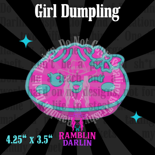 Girl Dumpling Mold