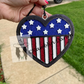 Merica Heart Mold