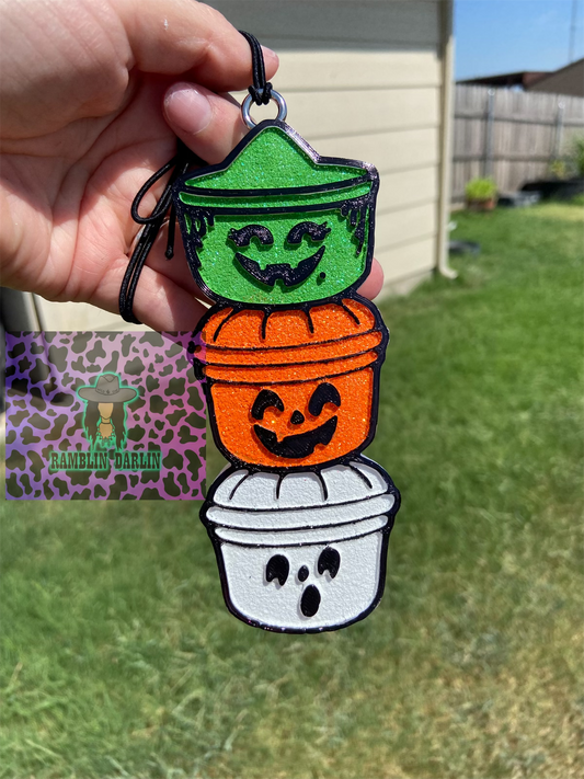 Halloween Buckets Mold