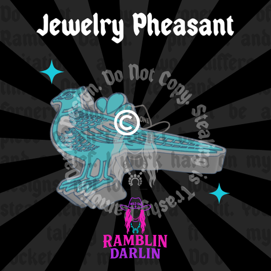 Pheasant Jewelry Mold ©️