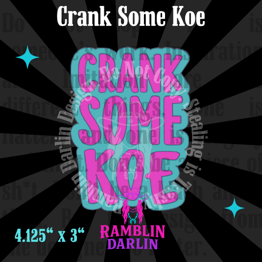 Crank Some Koe Mold