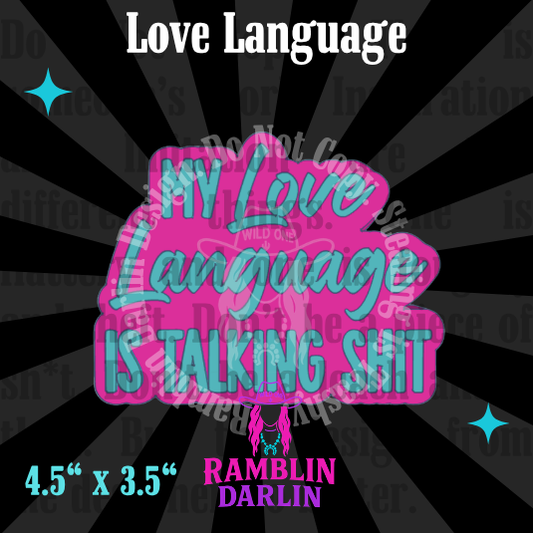 Love Language Mold