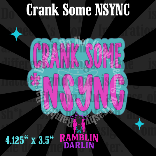 Crank Some NSYNC Mold