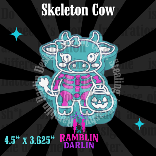 Skeleton Cow Mold