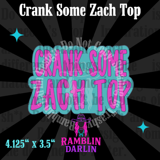 Crank Some Zach T Mold