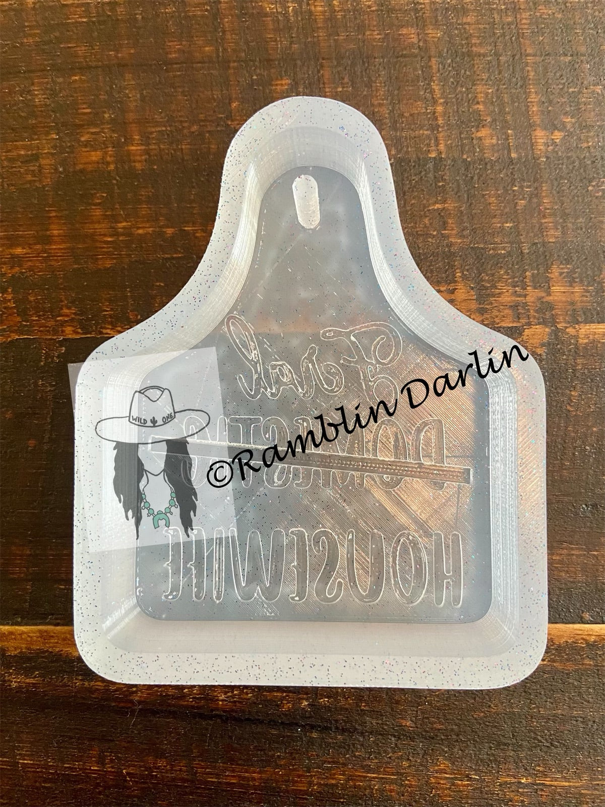 Feral Housewife Cow Tag Mold