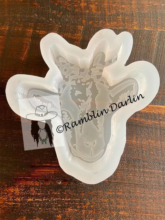 Goat with bandana mold