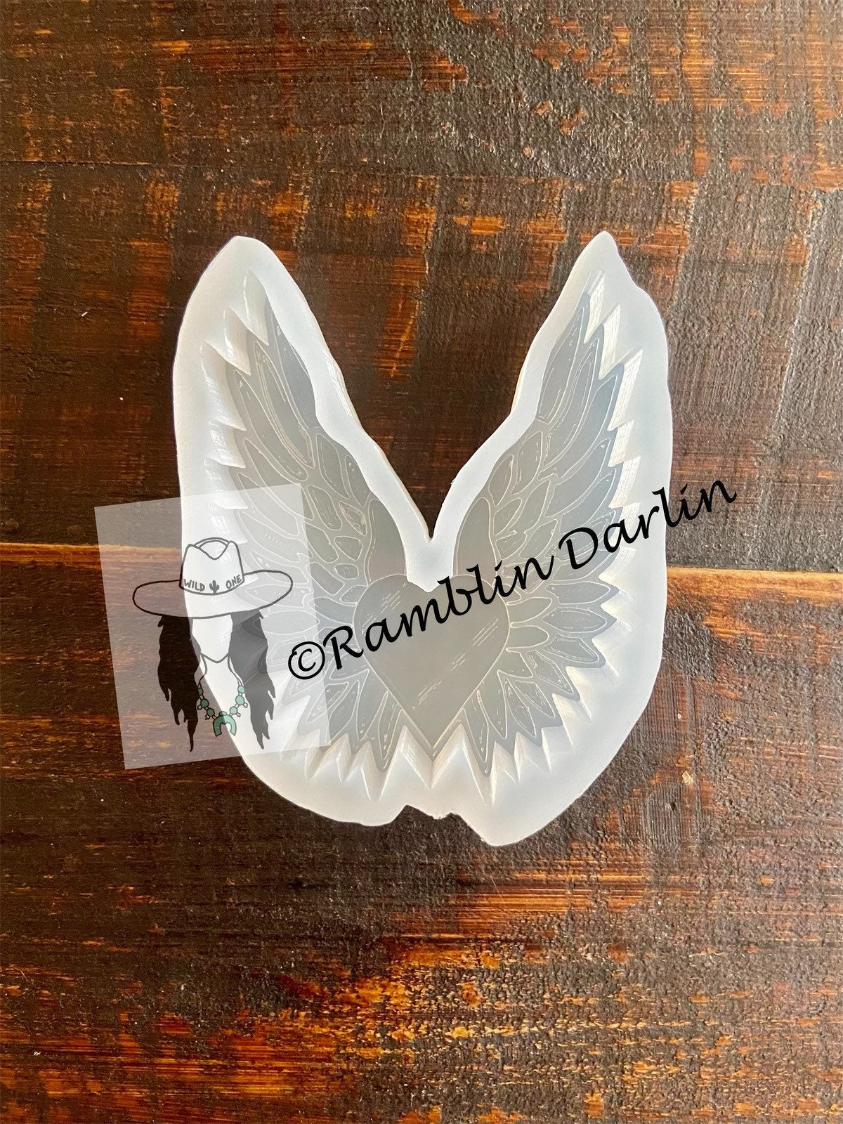 Heart wings Small mold