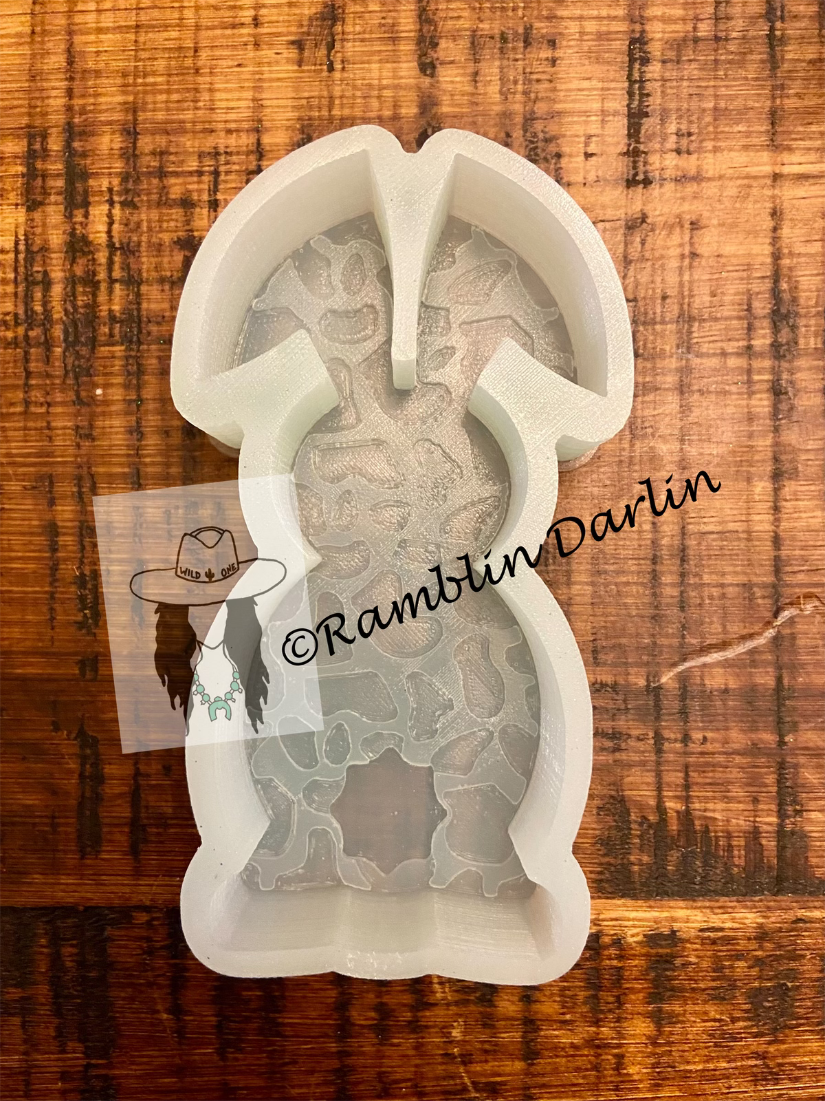 Cow Print Bunny Mold