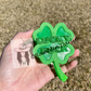 Lucky F Clover Mold