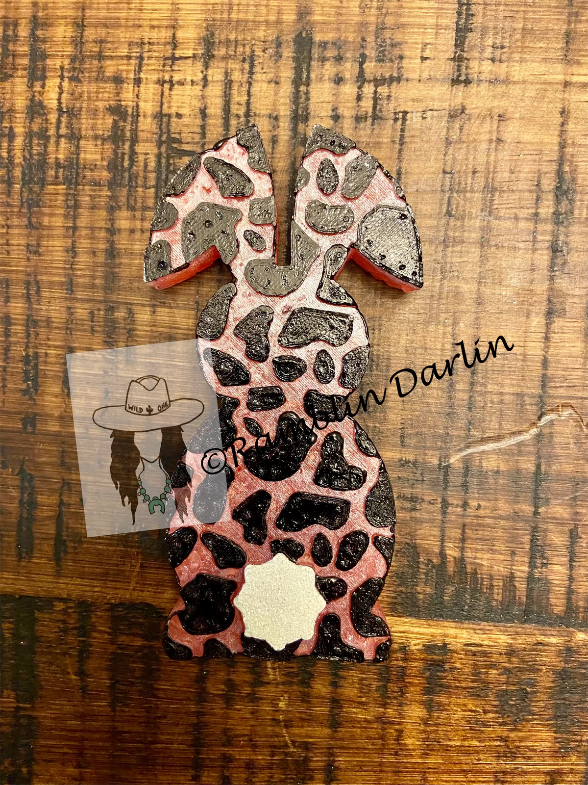 Cow Print Bunny Mold