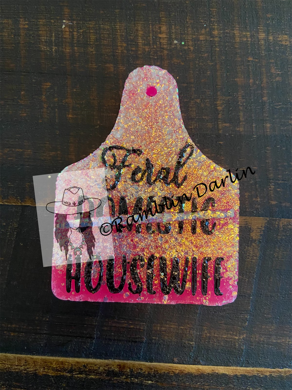 Feral Housewife Cow Tag Mold