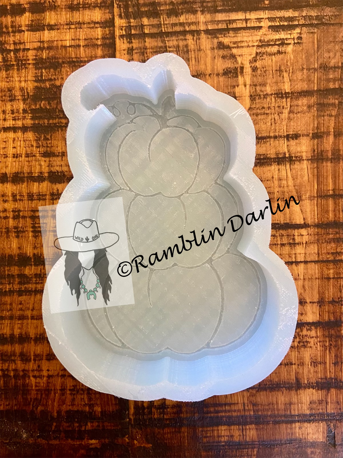 Triple Pumpkin Mold