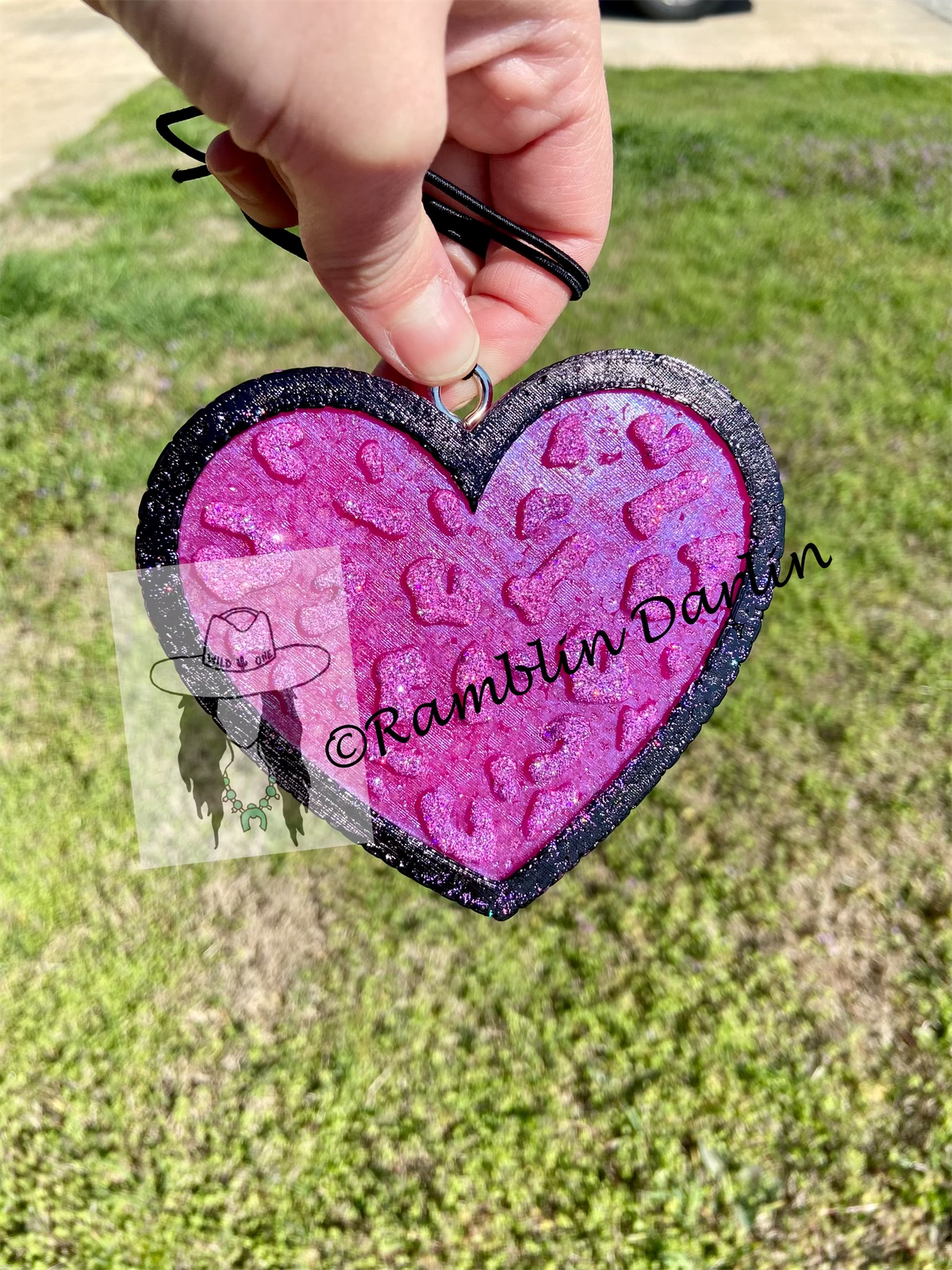 Leopard Dick Print Heart Mold