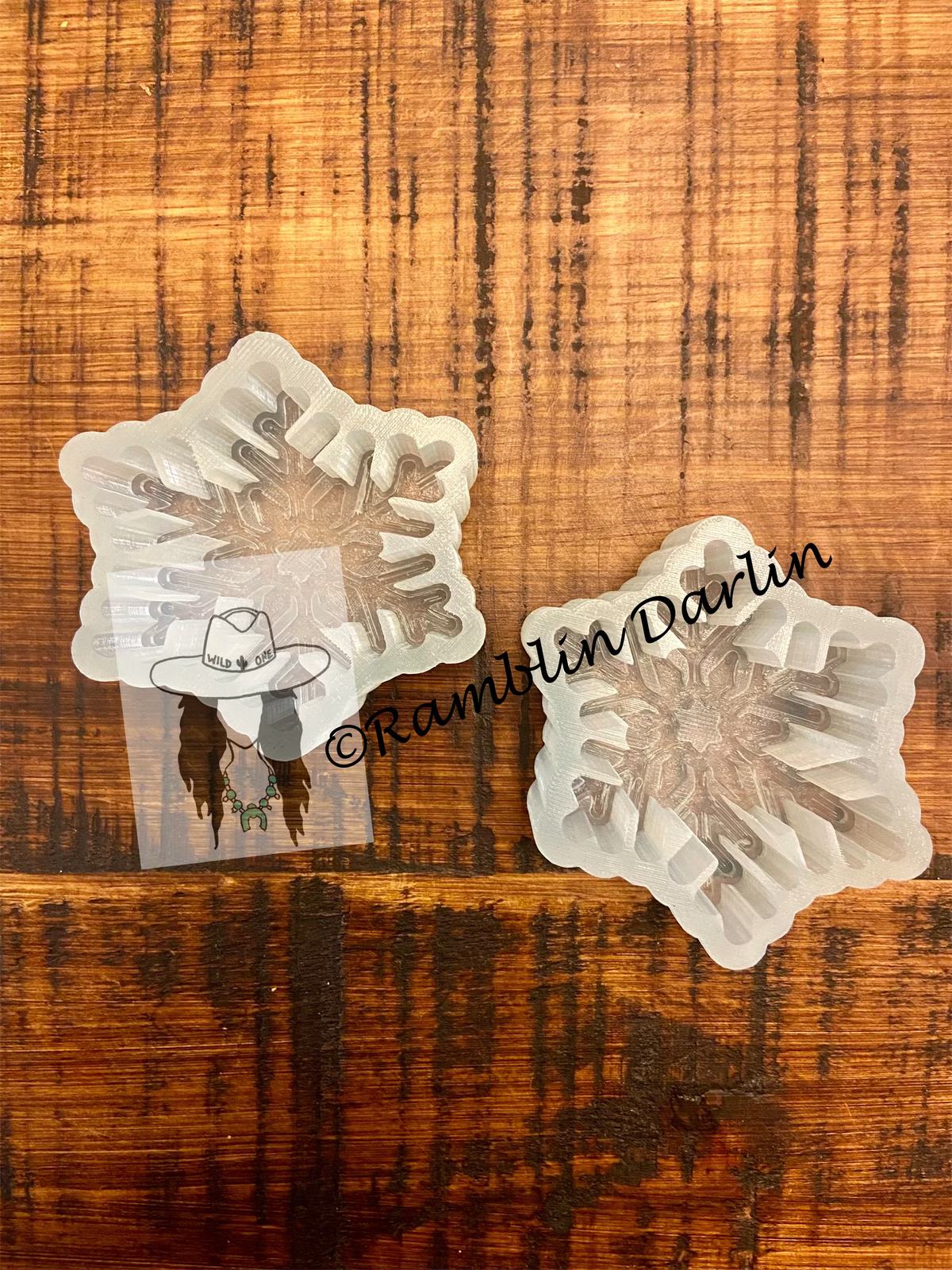 Snowflake Vent Clips (2pk)