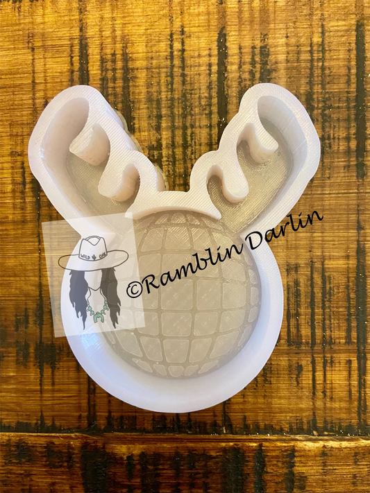 Reindeer Disco Ball Mold