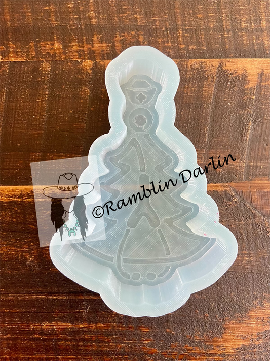 Nurse Christmas Tree Mold