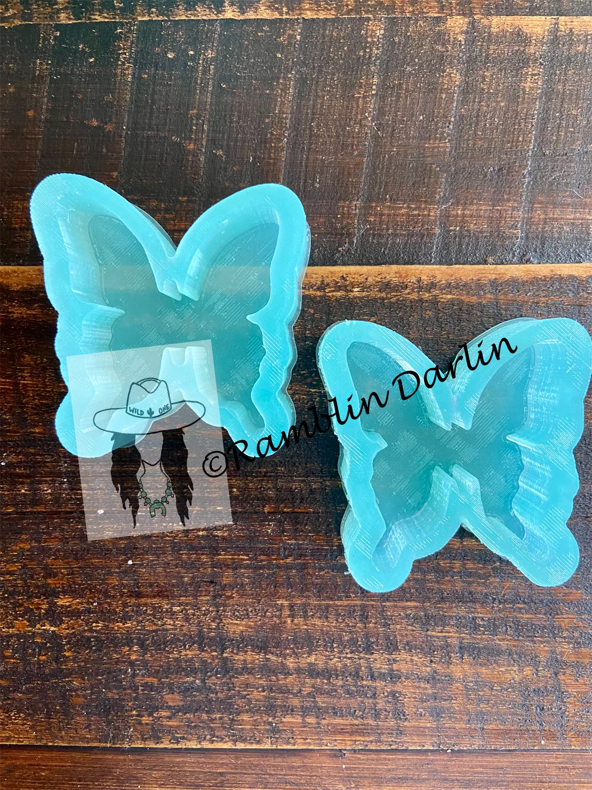 Butterfly Vent Clip Molds (2pk)