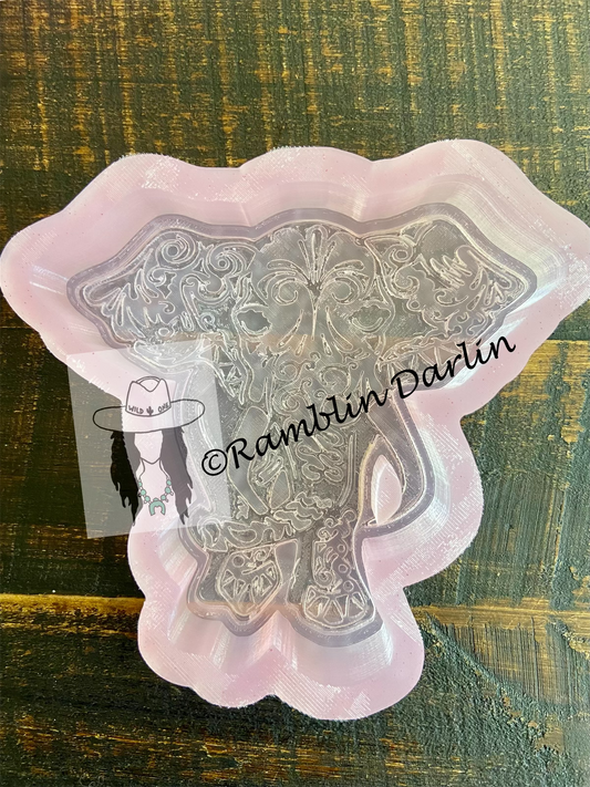 Mandala Elephant Mold