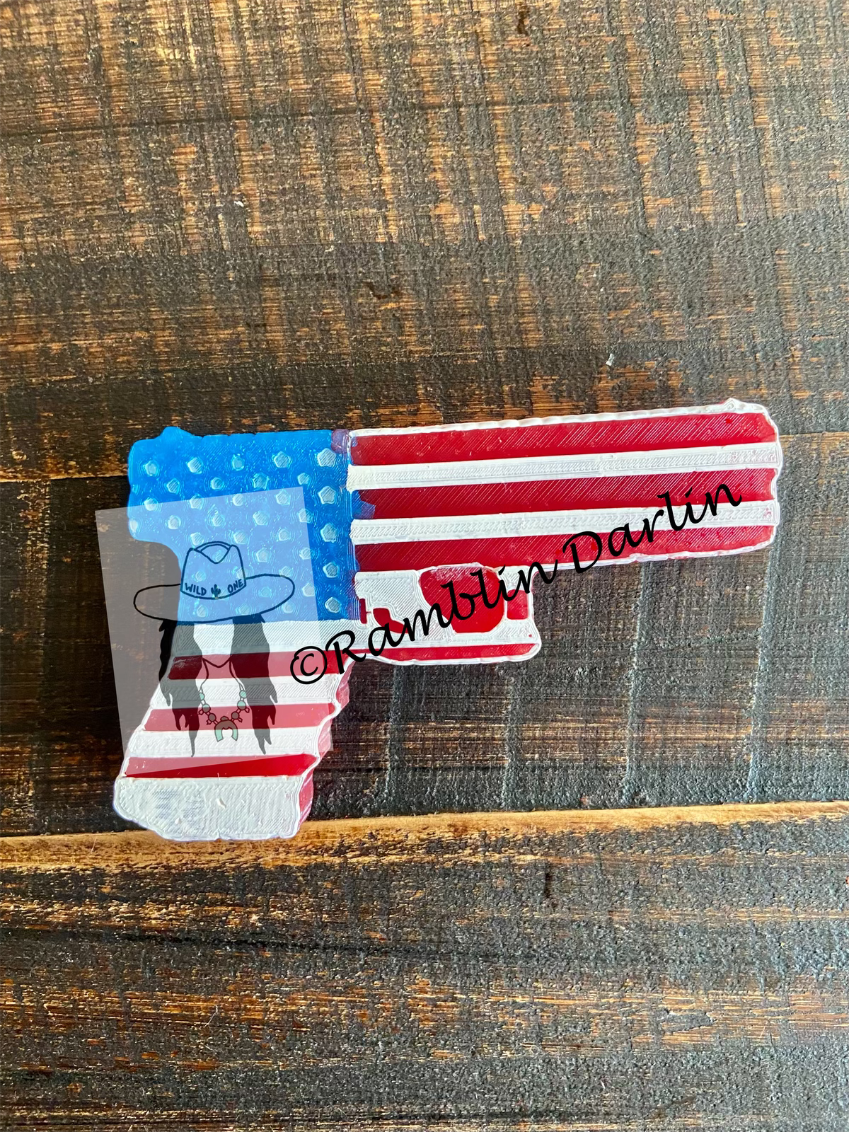 Merica Gun Mold