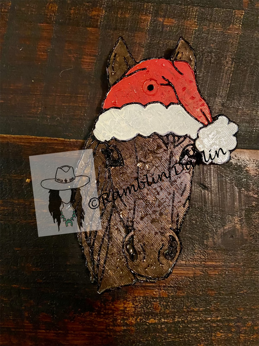 Santa Horse mold