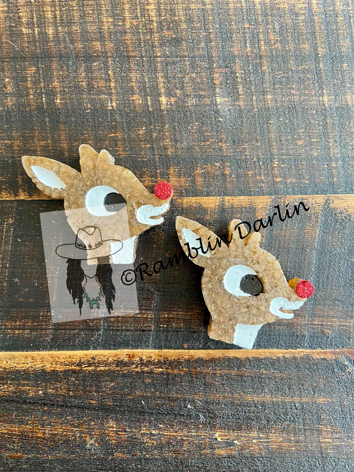 Reindeer Vent Clips